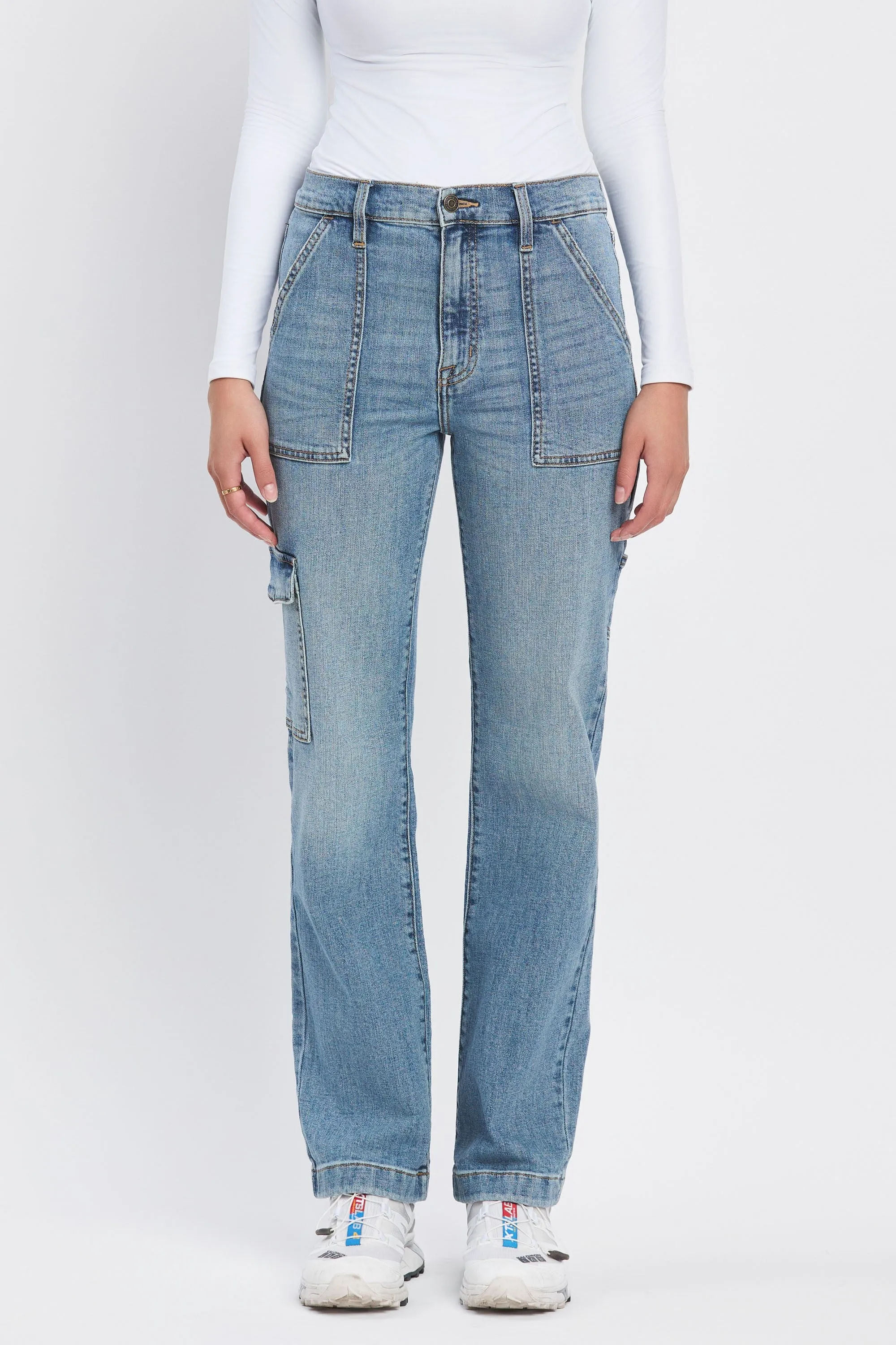 Codi Cargo Super High Rise Dad Jean