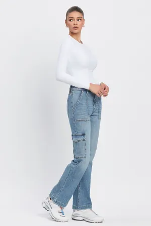 Codi Cargo Super High Rise Dad Jean