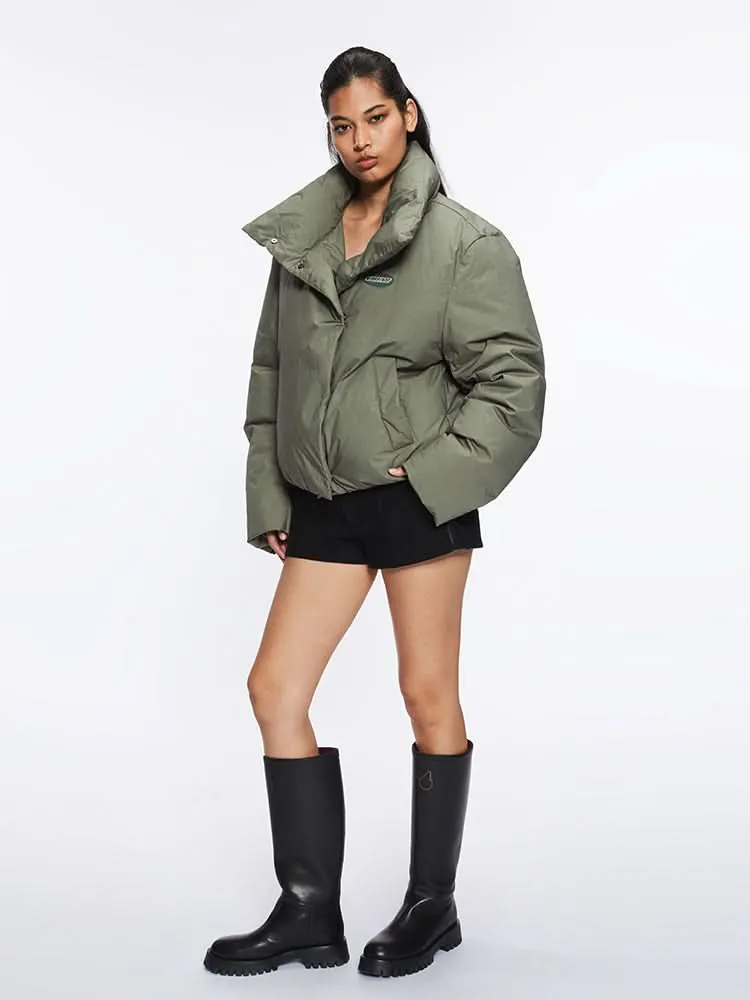 Cropped Puffer Jacket