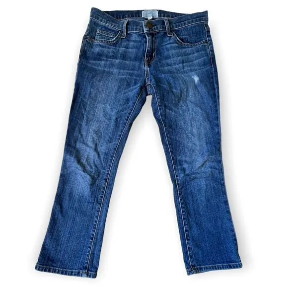 Current/Elliott The Cropped Bootcut Jeans