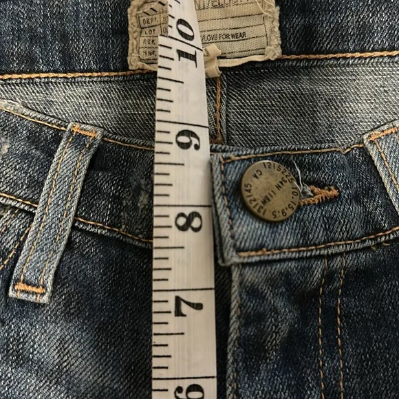 Current/Elliott The Stiletto Denim Leopard Destroy 27