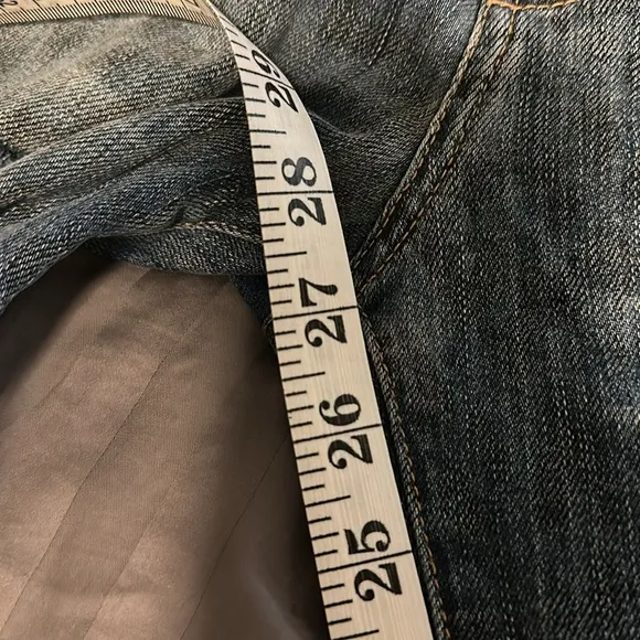 Current/Elliott The Stiletto Denim Leopard Destroy 27