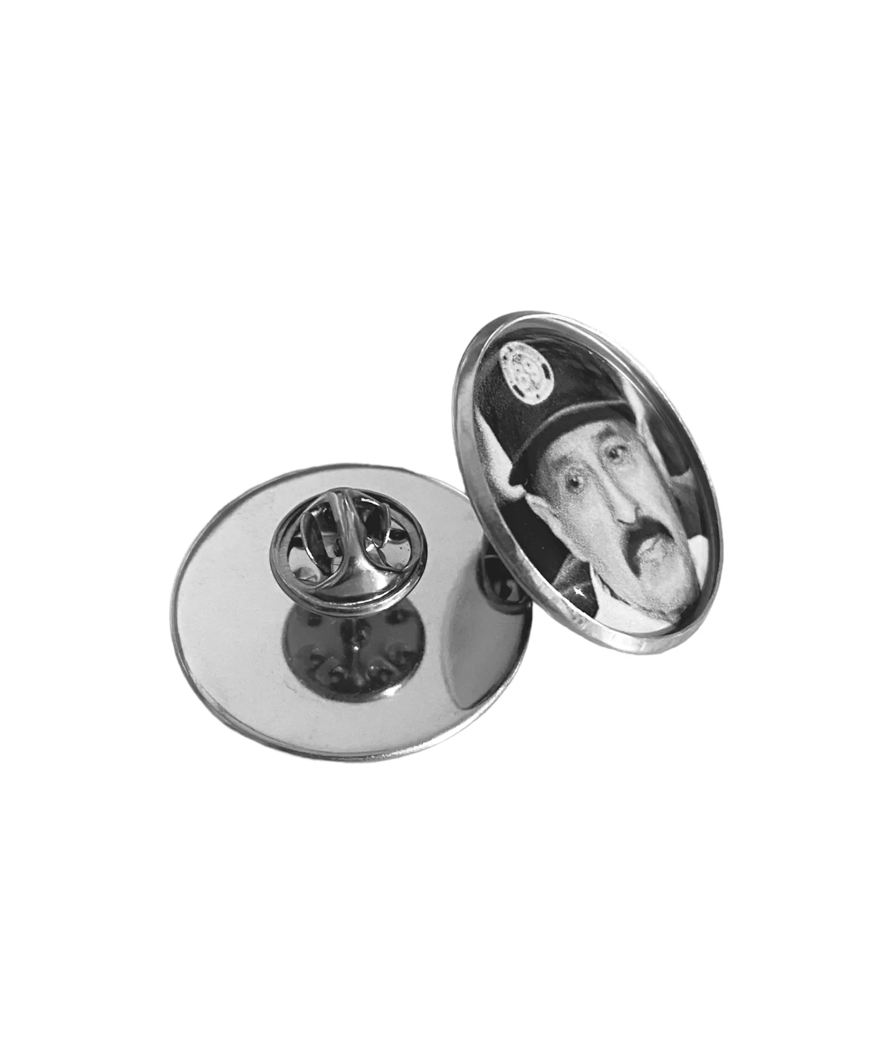 Custom photo memorial lapel pin