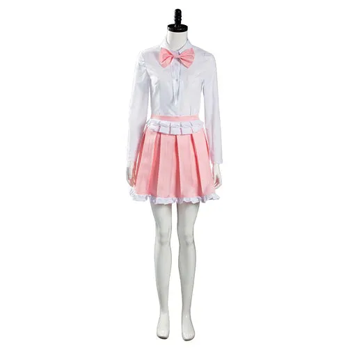 Danganronpa 2 Monomi Uniform Skirt Outfits Halloween Suit Cosplay Costume