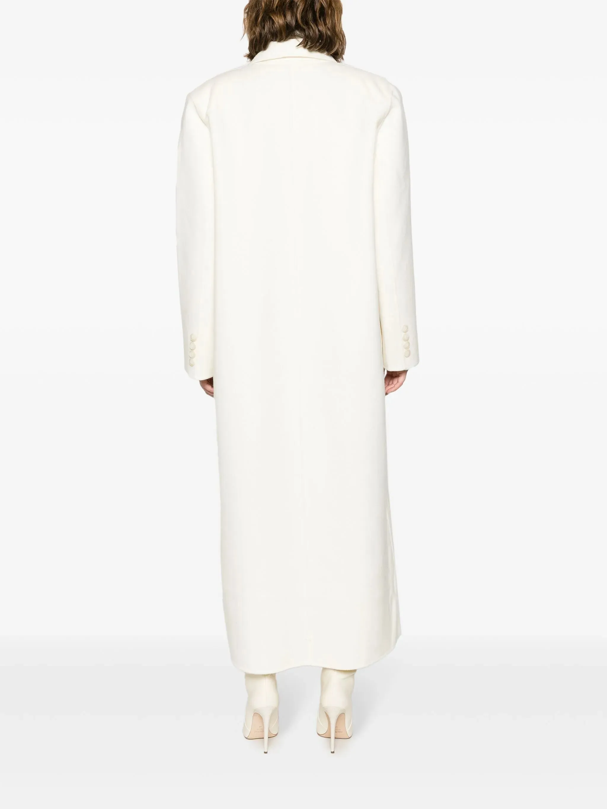 Dedicated assistance coat Gaia Versatile double-breasted