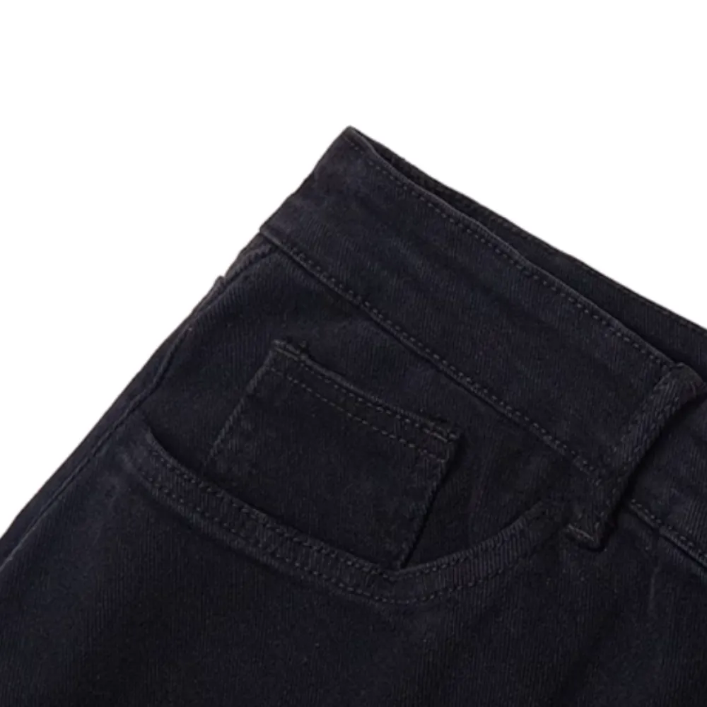 DF|Bear Claw Letter Print Jeans