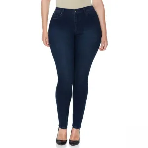 DG2 by Diane Gilman Women's Petite Virtual Stretch Skinny Jeans