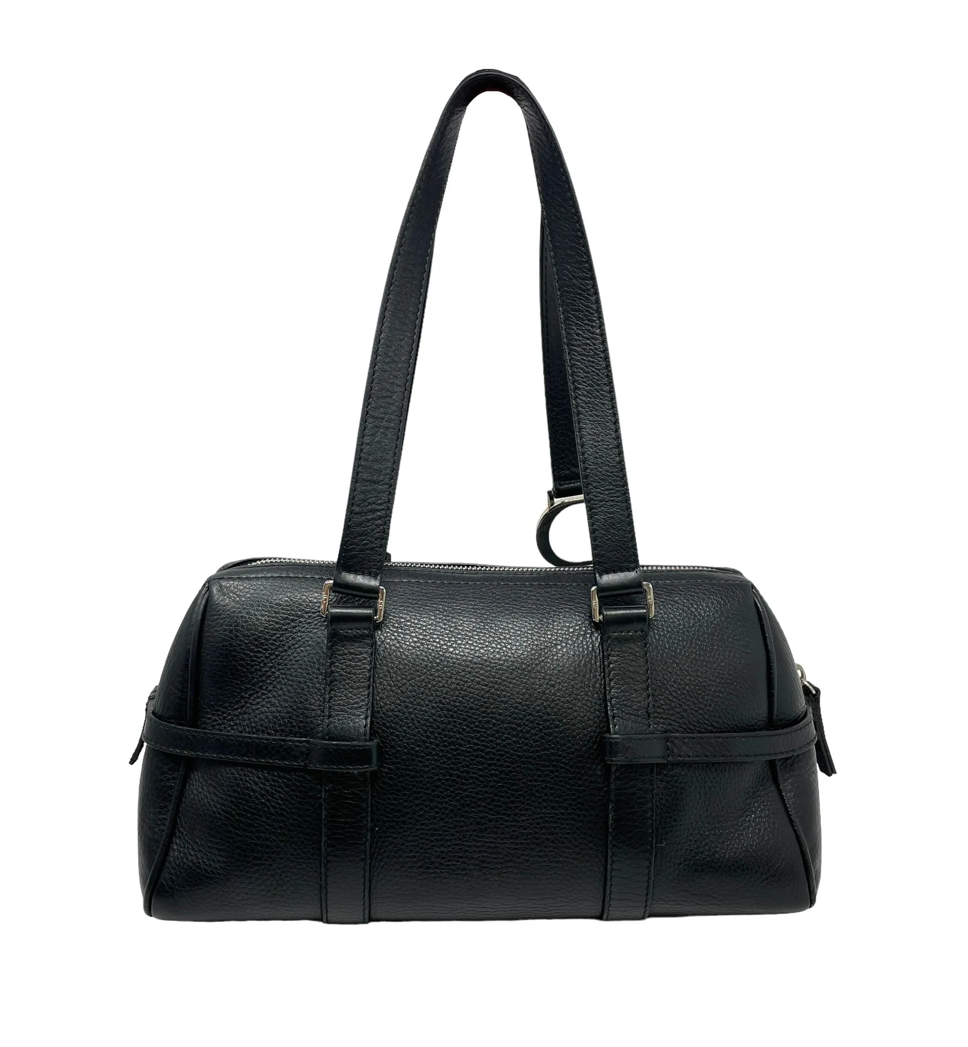 Dior Black Leather Shoulder Bag