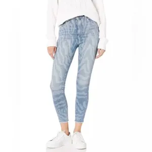 DL 1961 SAHARA Farrow Cropped High Rise Skinny Jeans 28