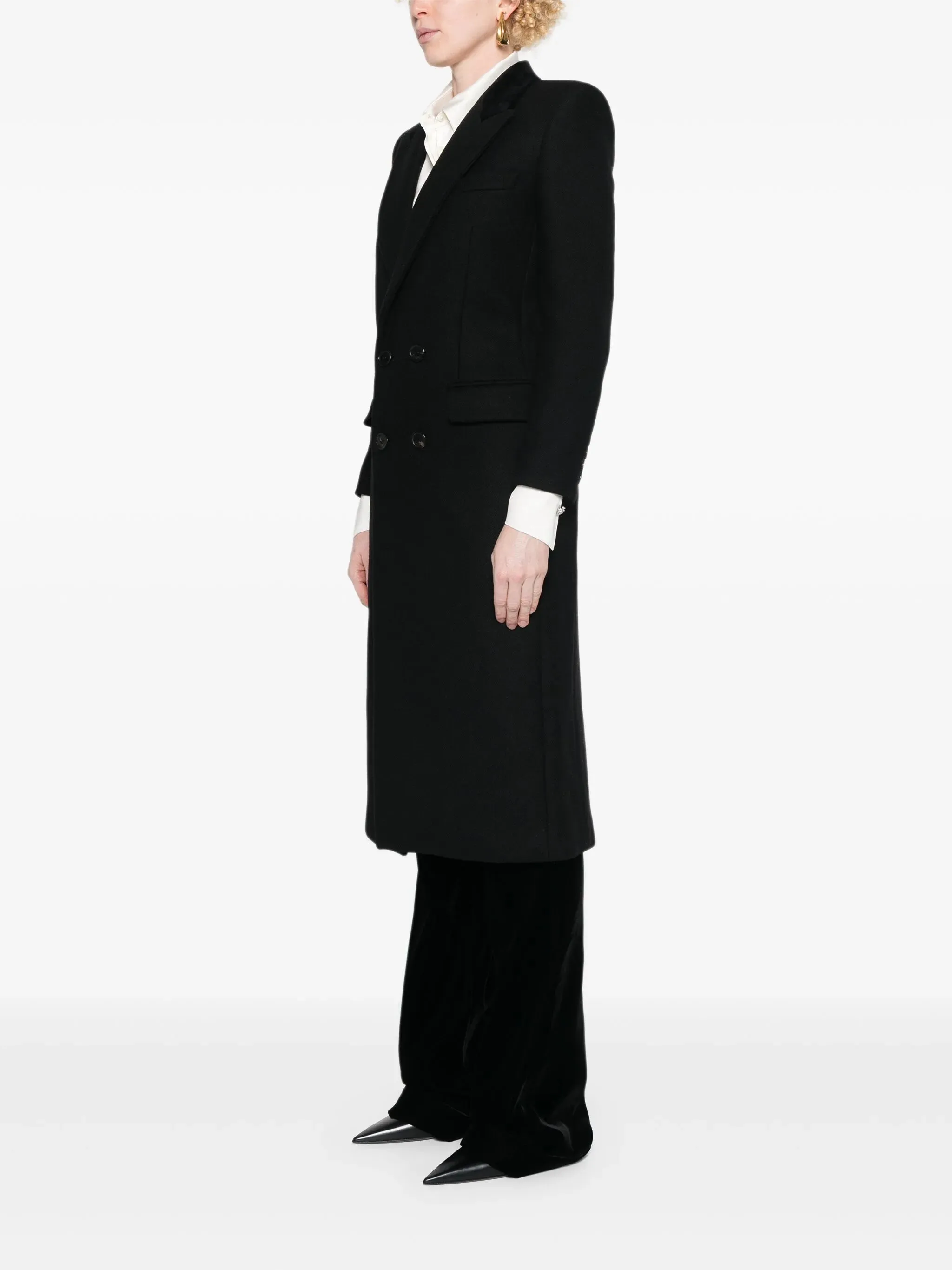 double-breasted Eye-catching Smart-enabled coat