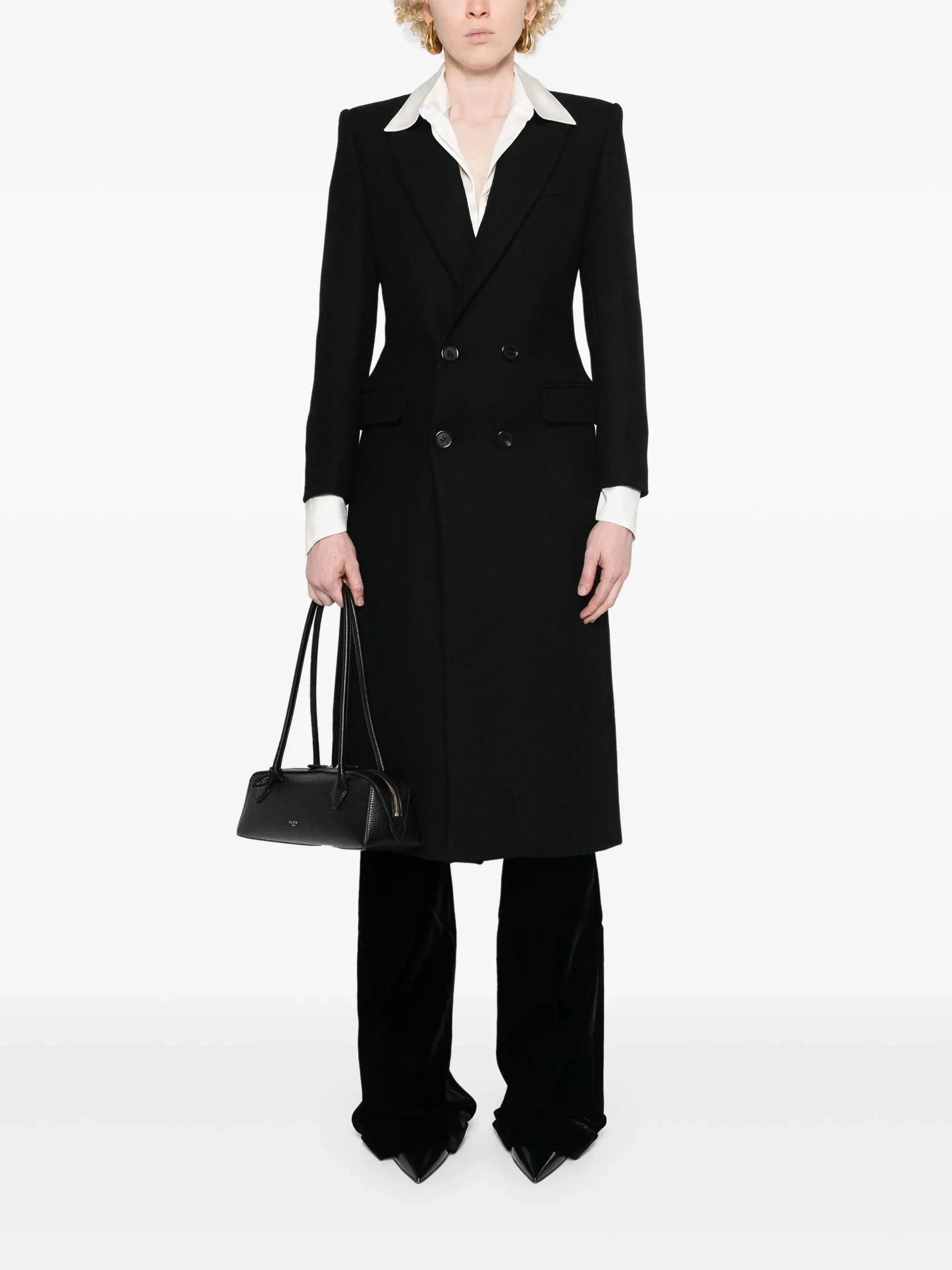 double-breasted Eye-catching Smart-enabled coat