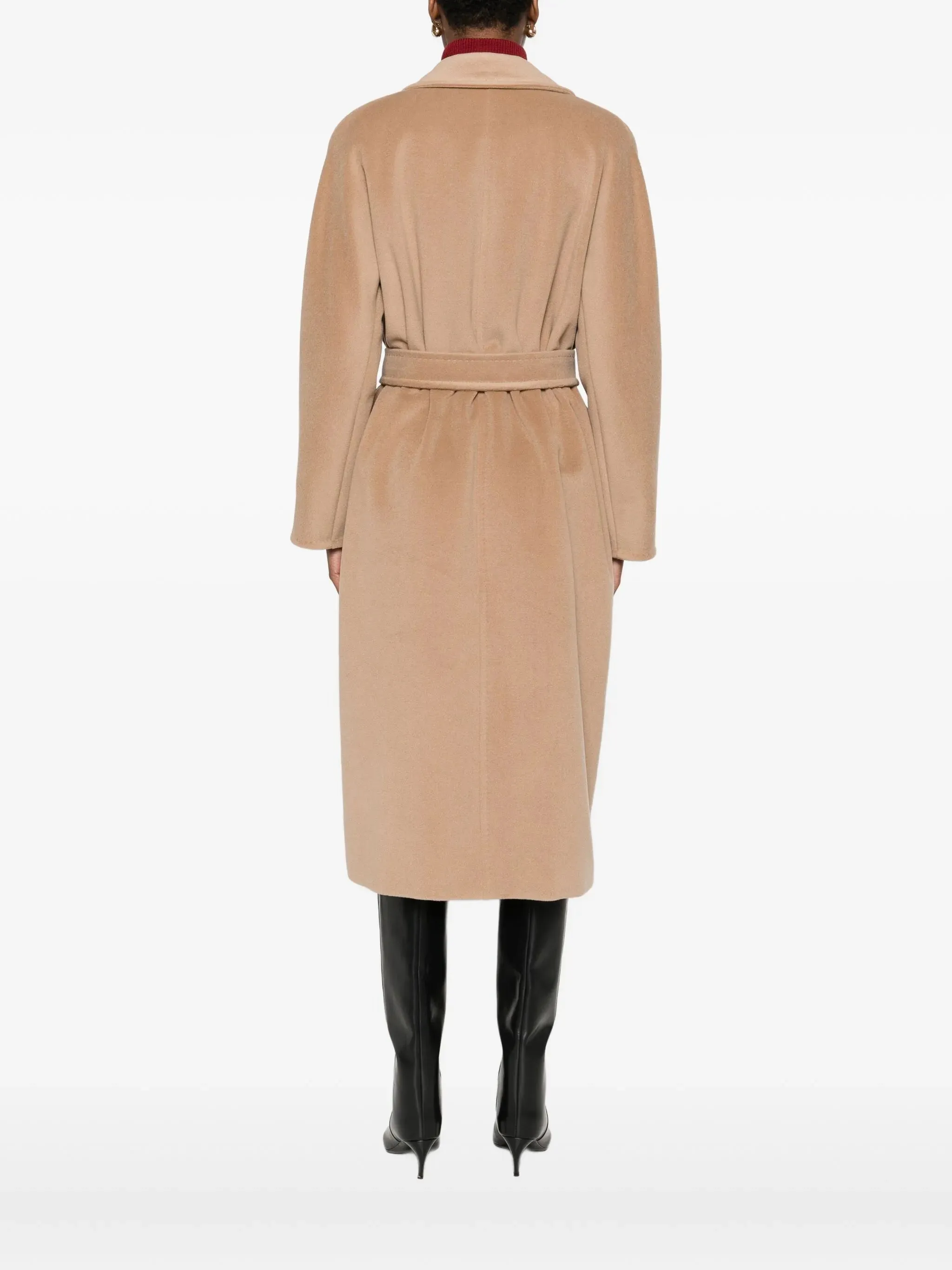 double-breasted Functional Madame wool coat Special promotions