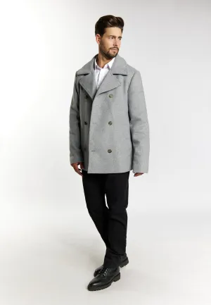 Dreimaster klassik Men's Wool Blend Pea Coat