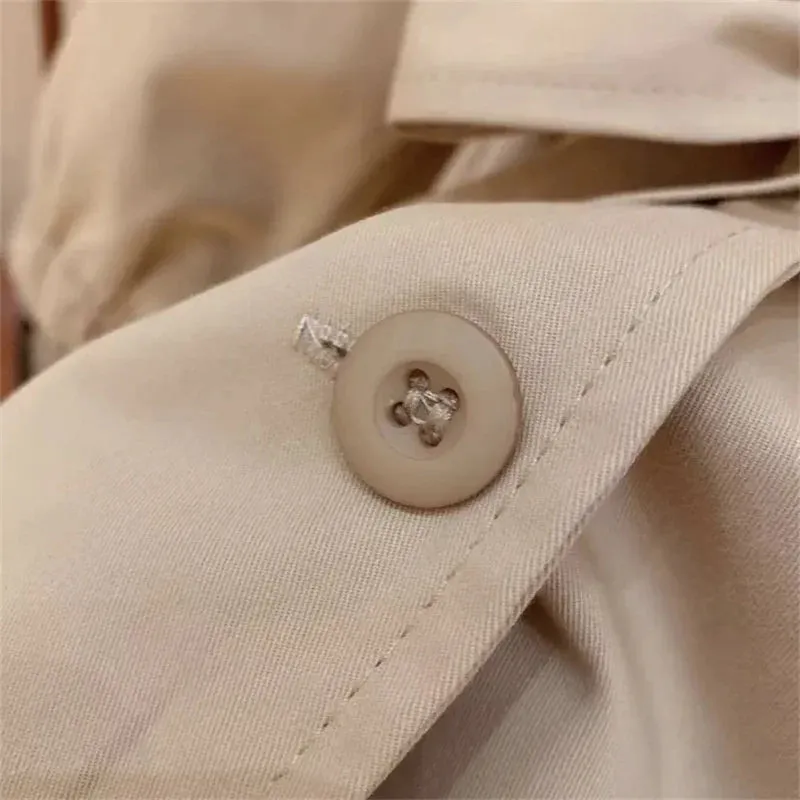 Elegant Long Windbreaker Jackets