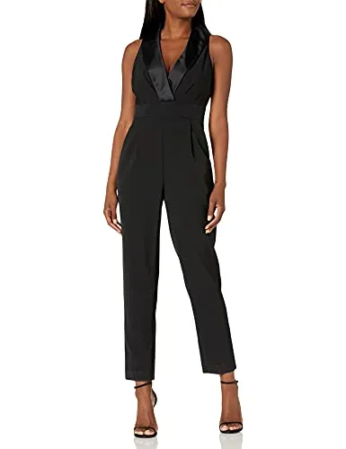 Eliz J's Tuxedo Jumpsuit