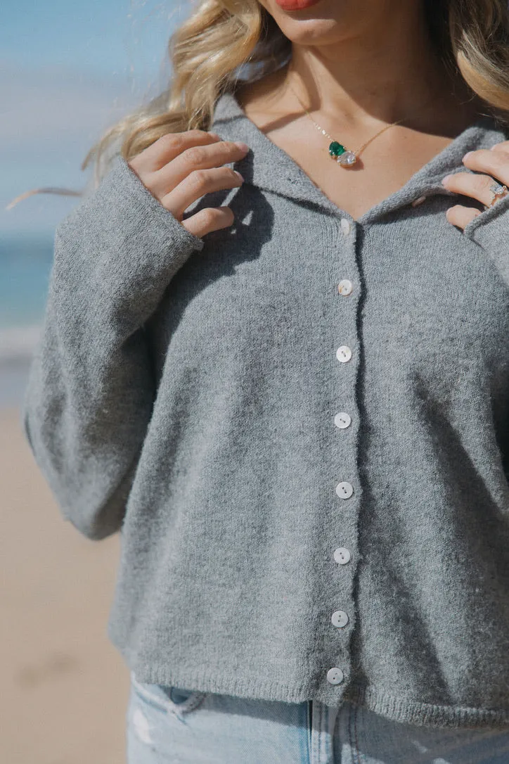 Firewood Sweater in Grey