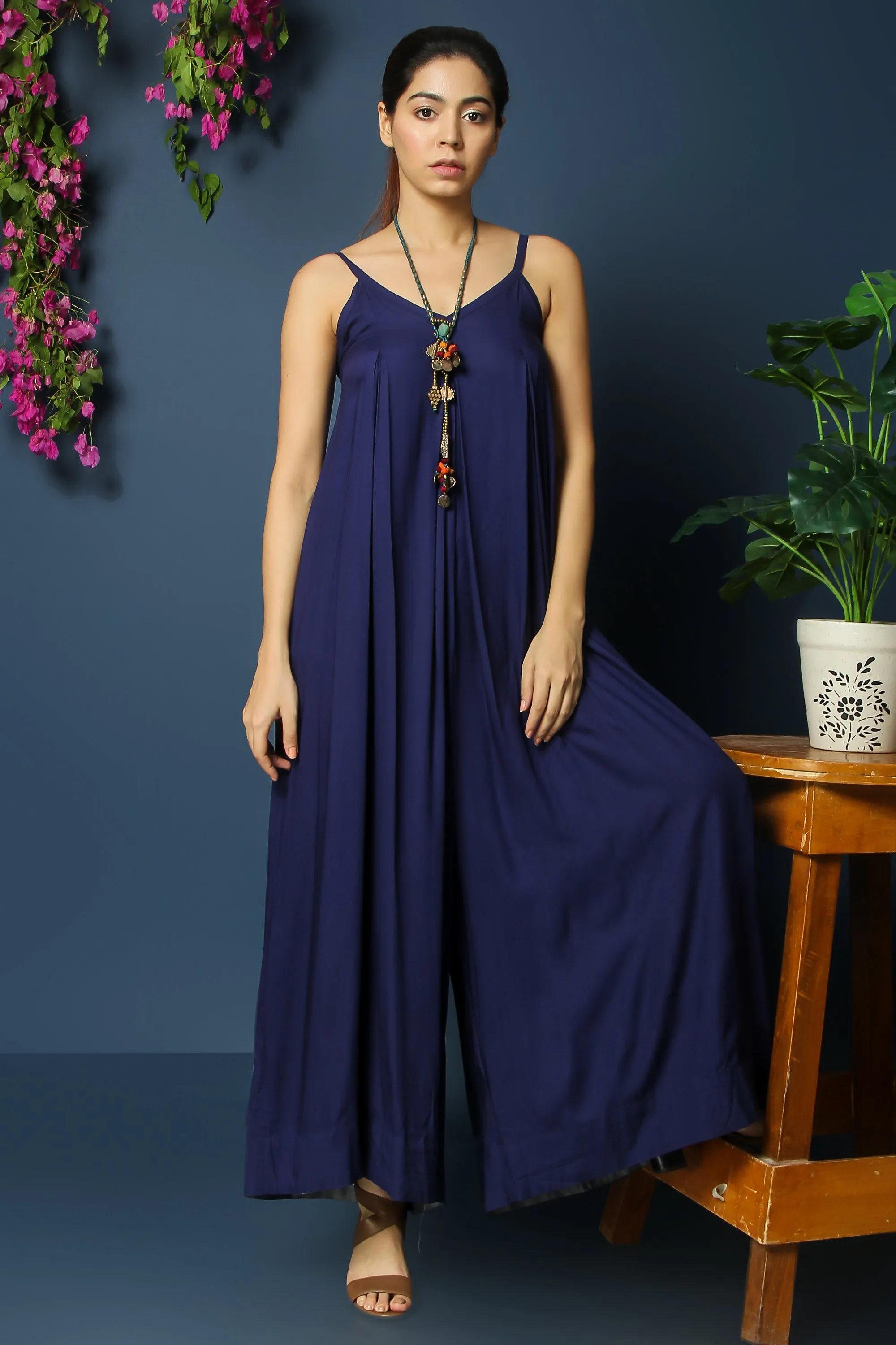 FLARE JUMPSUIT