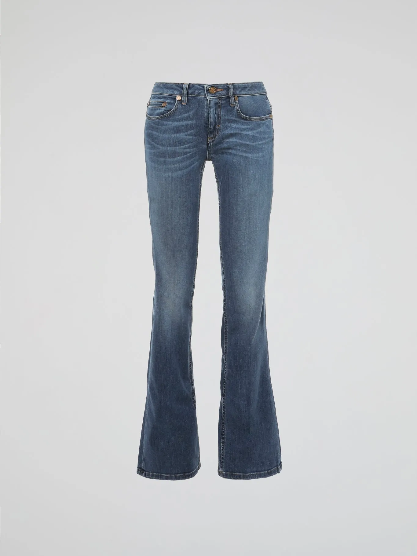 Flared Denim Jeans