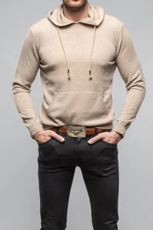 Florio II Cashmere Hoodie In Tan