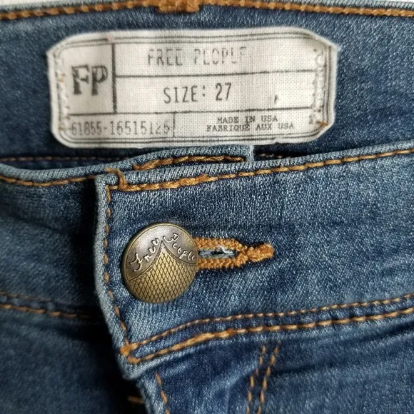 Free People 2 pairs of skinny jeans size 27