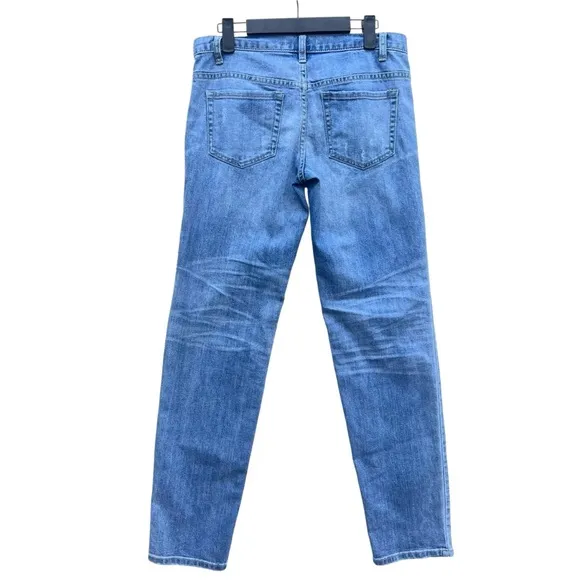 Free people denim Jeans 25 straight distressed