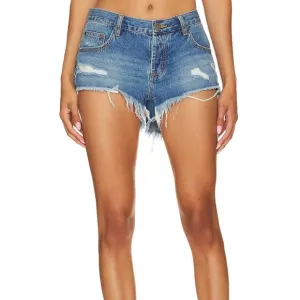 Free people distressed looking jeans Shorts in Size 28