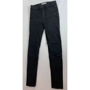 Free People High-Rise, High-Waisted Black Sparkle Glitter Jeans - Sz 25