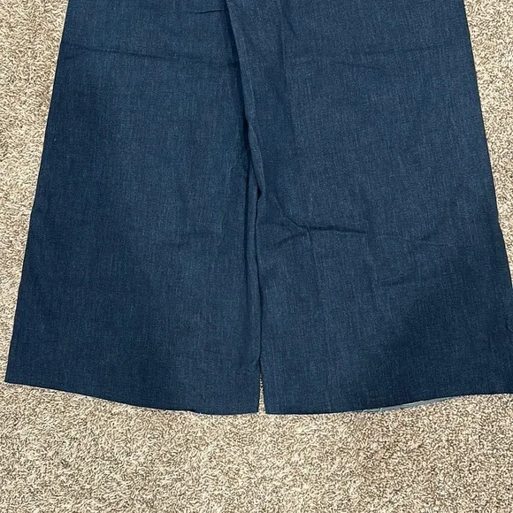 Free People We The Free Curvy Counter Culture Wide Leg Cropped Jeans