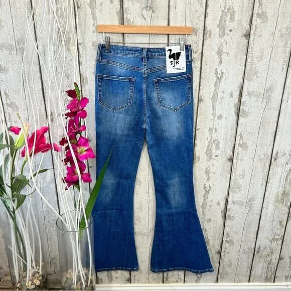 Free People x Sandrine Rose - NWT Super Flare Jeans