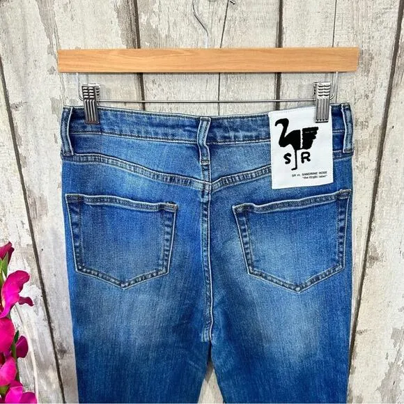 Free People x Sandrine Rose - NWT Super Flare Jeans