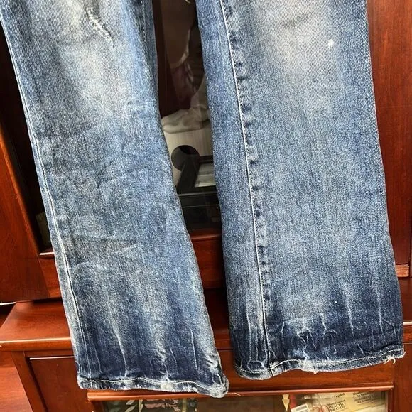 Free People Phoenix Crop Flare High Rise Jeans