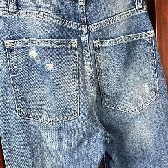 Free People Phoenix Crop Flare High Rise Jeans