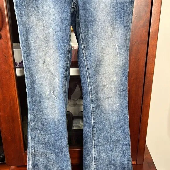 Free People Phoenix Crop Flare High Rise Jeans