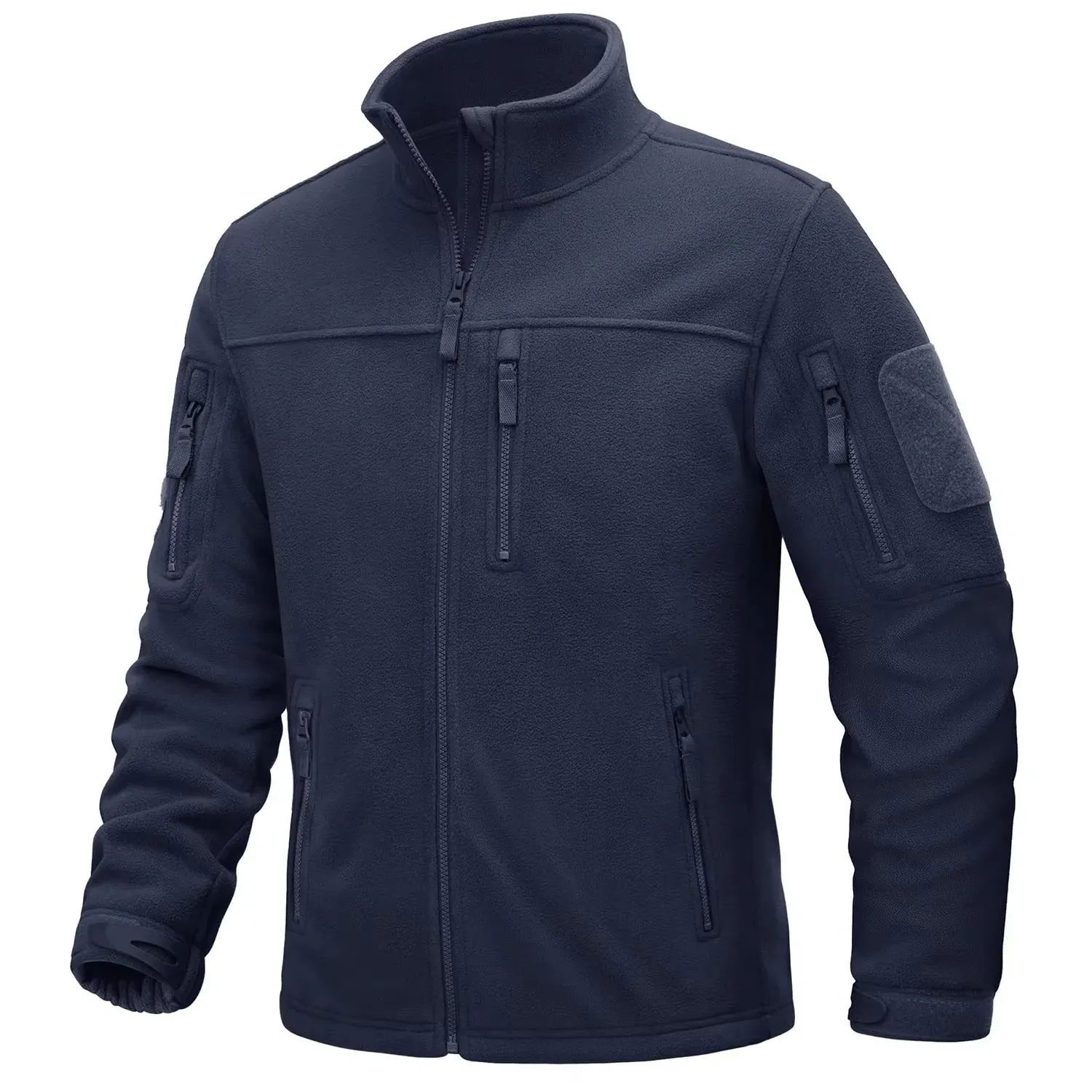 Fusion Mens Fleece Jackets Fall Winter Cold Safari Jackets