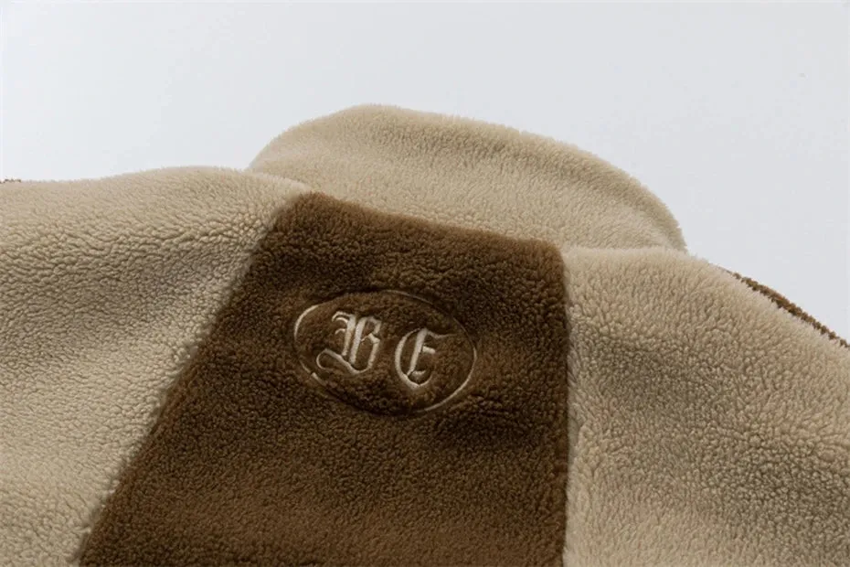 Fuzzy Zipper Jacket