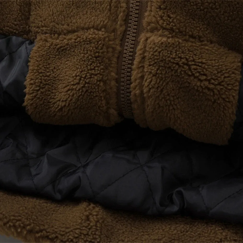 Fuzzy Zipper Jacket