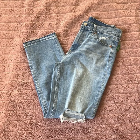 Gap cheeky straight high rise denim jeans nwt