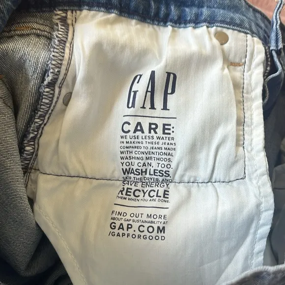 Gap cheeky straight high rise denim jeans nwt