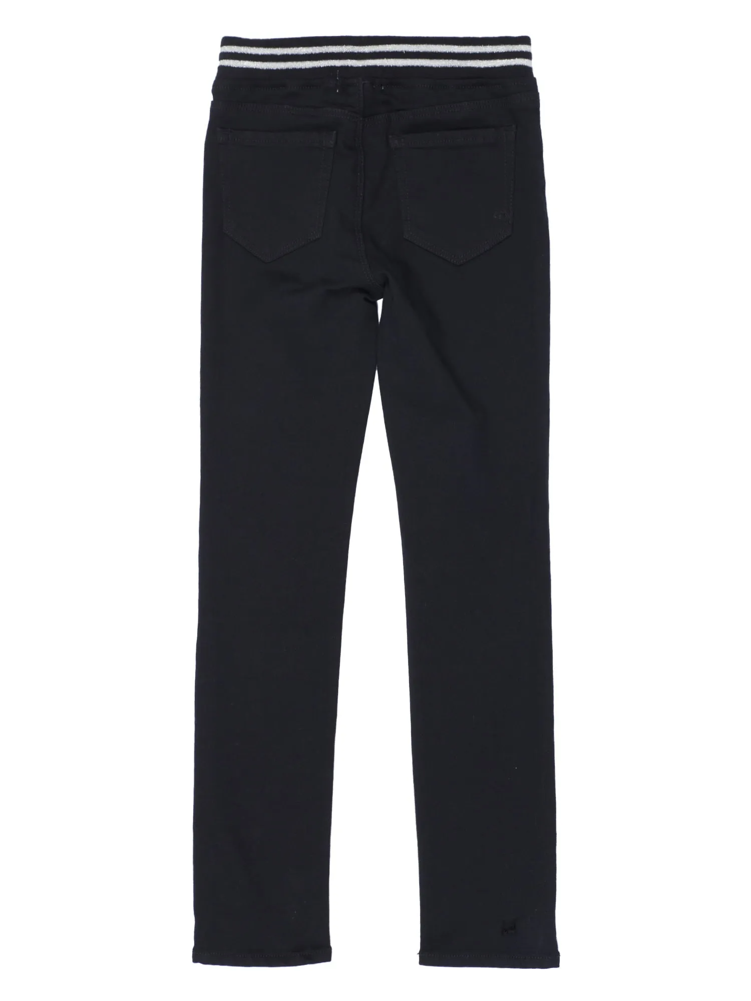 Girls Rib Waist Skinny Jeans