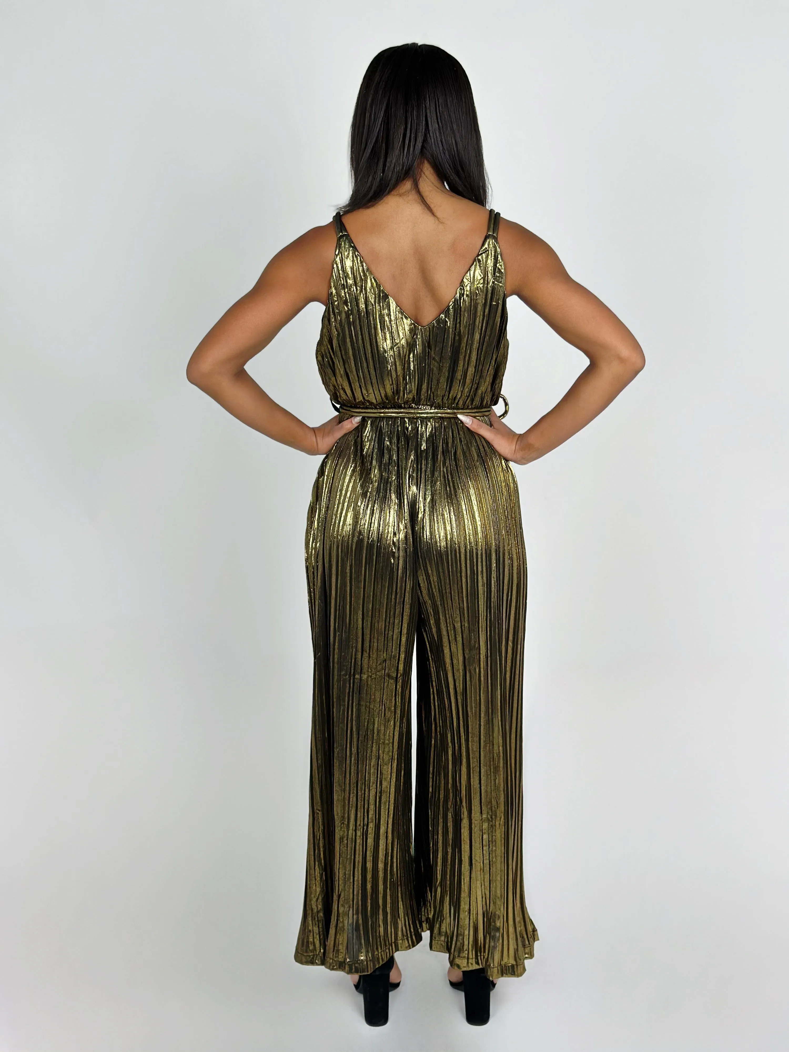 Gold Jumpsuit