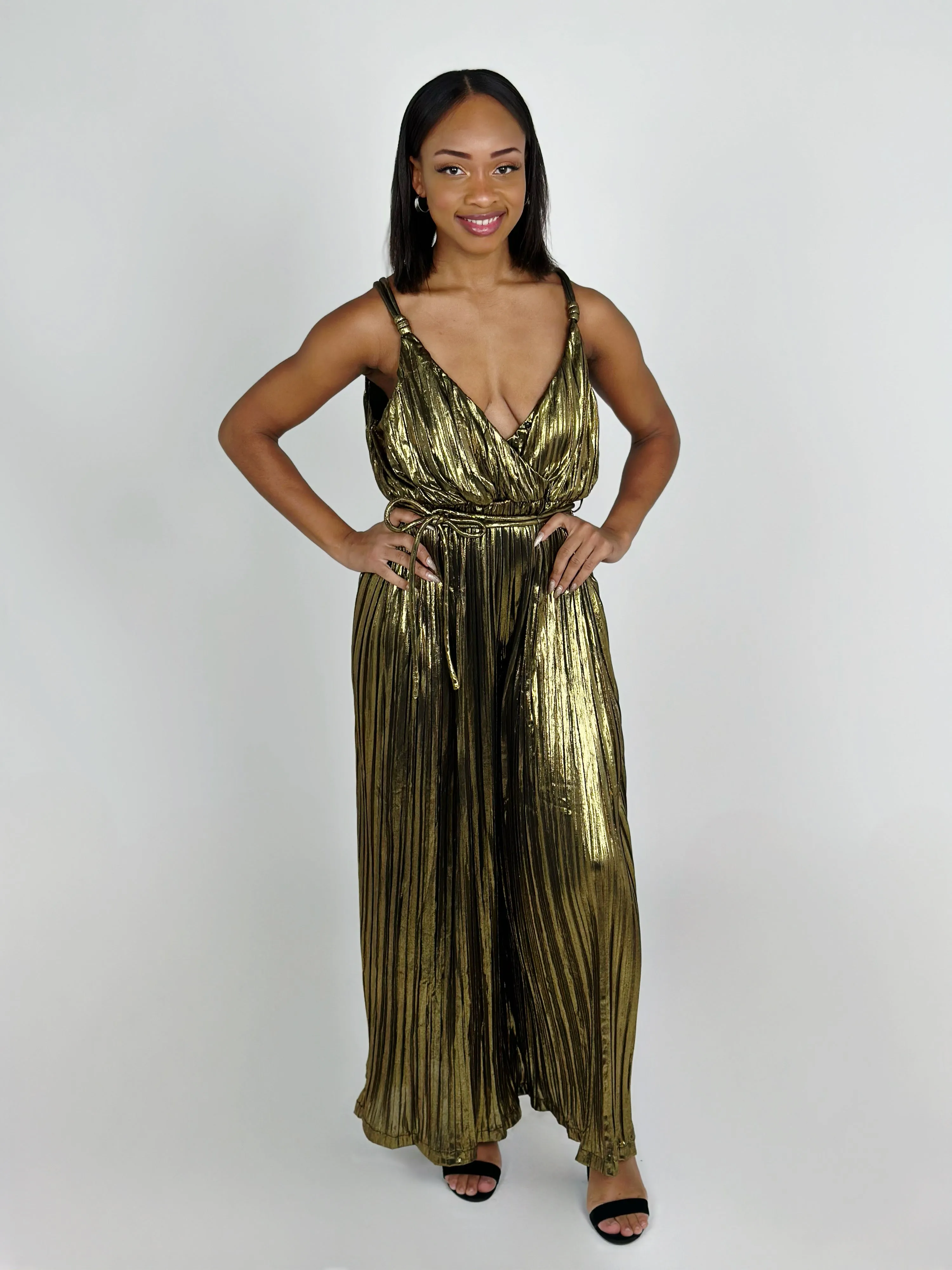 Gold Jumpsuit
