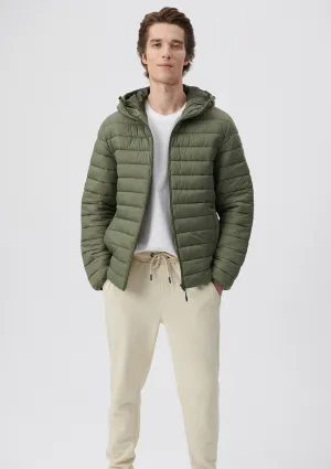 Green Puffer Jacket