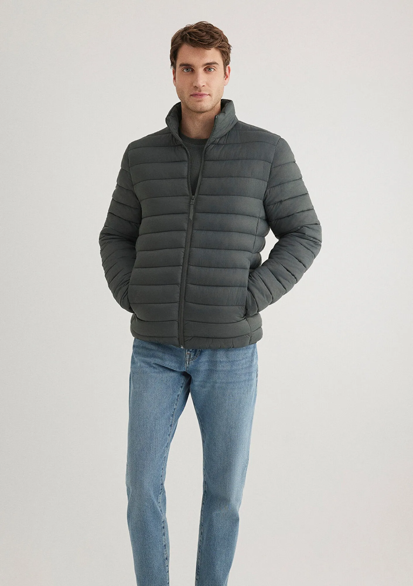 Green Puffer Jacket