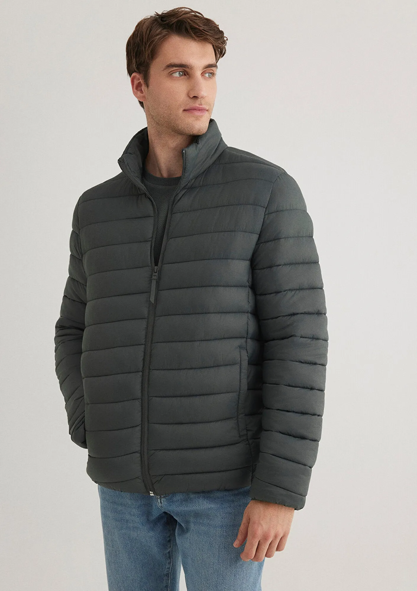 Green Puffer Jacket