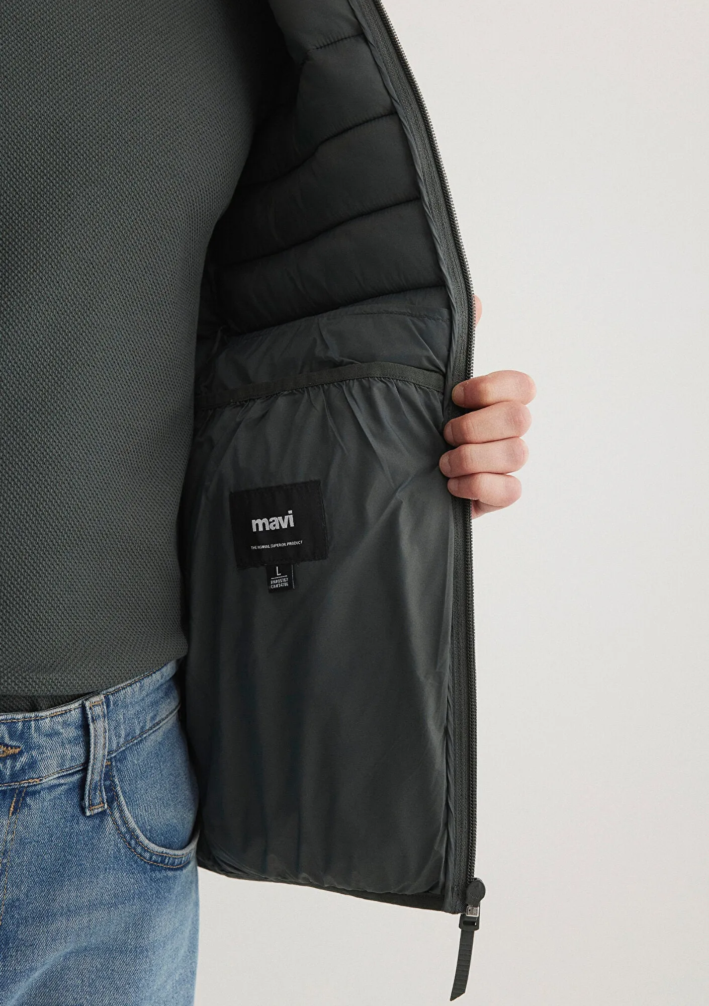 Green Puffer Jacket