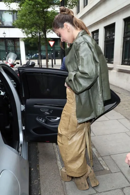 Hailee Steinfeld Leather Jacket