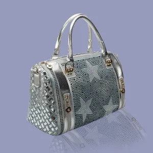 Handwoven Mini Duffel Bag
