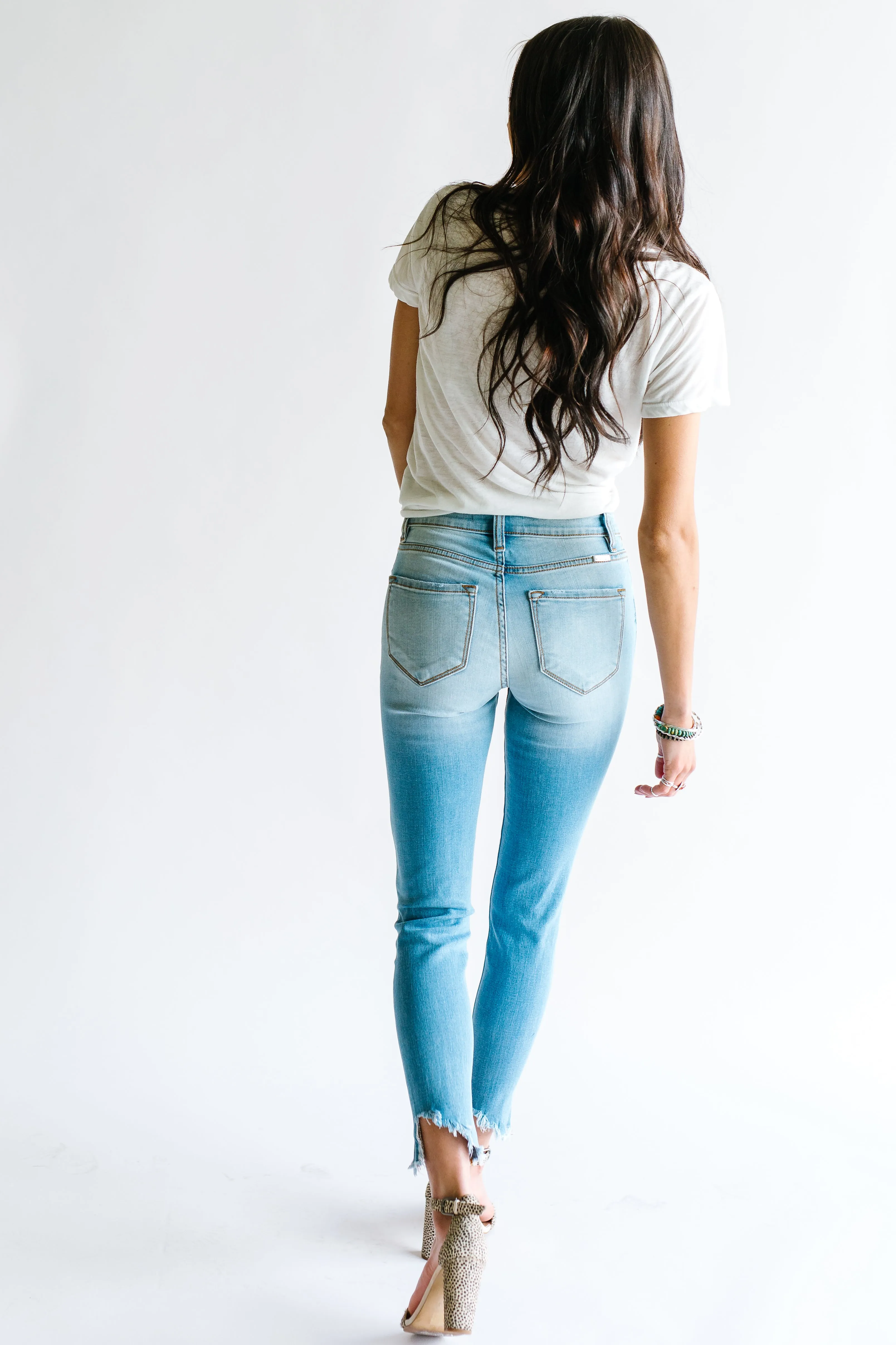 Havana High Rise Distressed Skinny