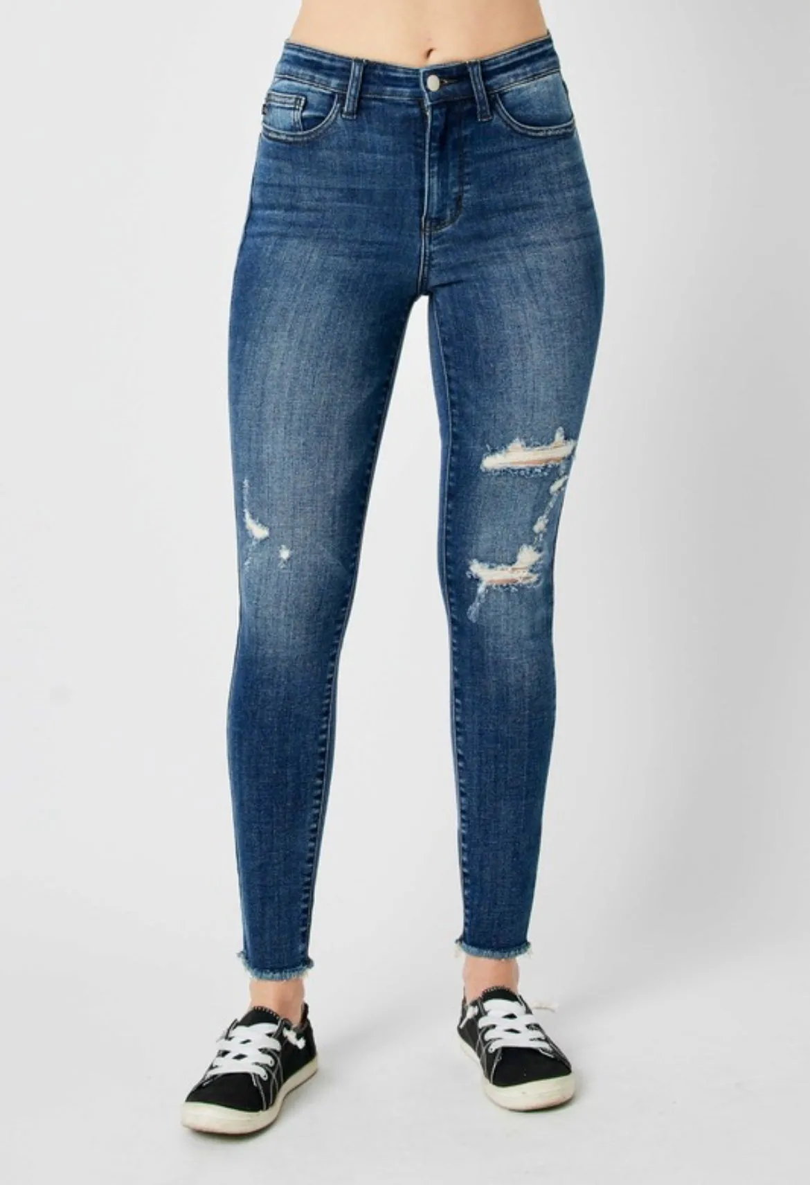 High Rise Slim Denim