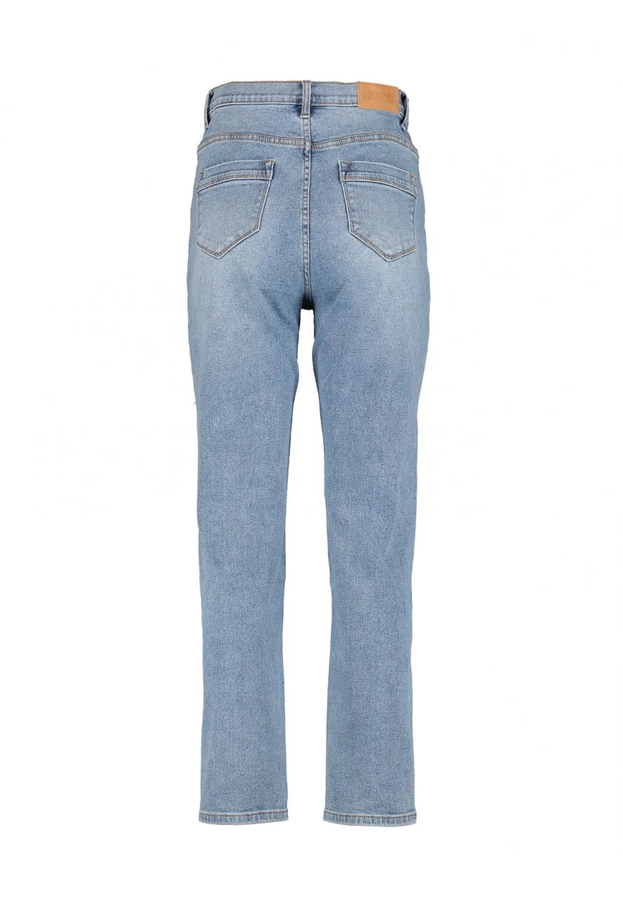 High-Waisted WolffMode Jeans